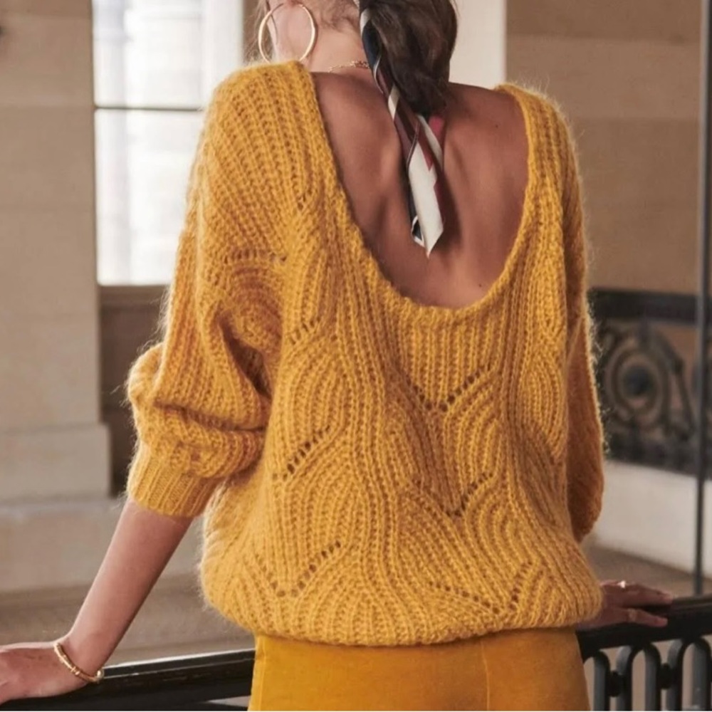 Sezane oversized sweater